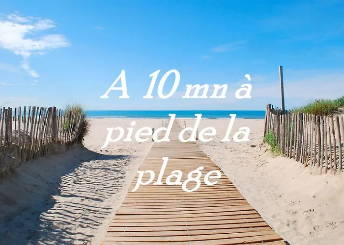 شقة Mes A La 4 Pers, Parking Prive, Wifi, Linges Fournis, Climatisation لا غراند موت