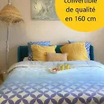 Mes A La 4 Pers, Parking Privé, Wifi, Linges Fournis, Climatisation Appartement