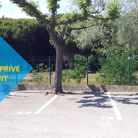 شقة Mes A La 4 Pers, Parking Prive, Wifi, Linges Fournis, Climatisation